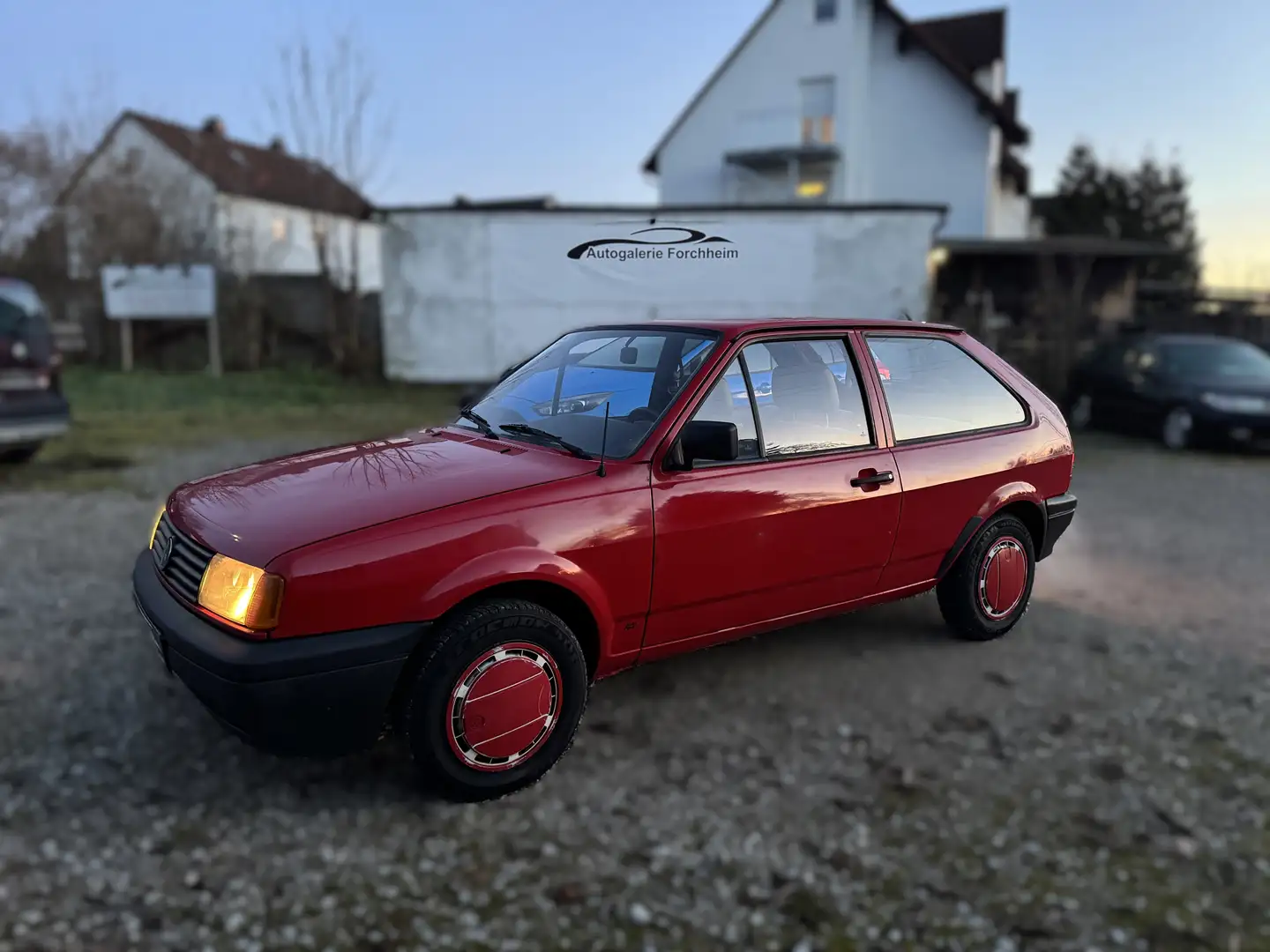 Volkswagen Polo Fox 86c TÜV NEU! KUNDENDIENST NEU! Червоний - 1