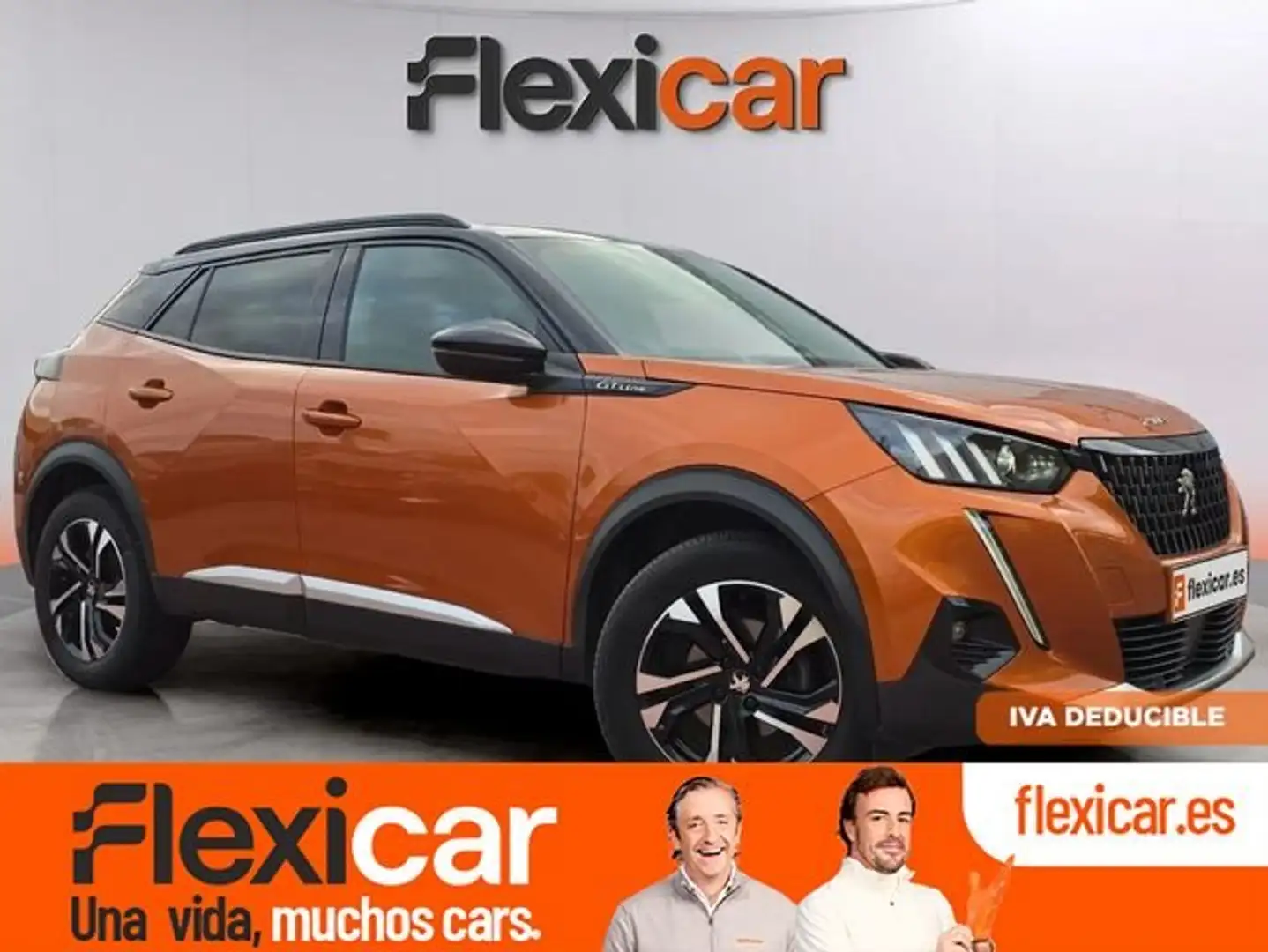 Peugeot 2008 1.2 PureTech S&S GT Line 130 Orange - 1