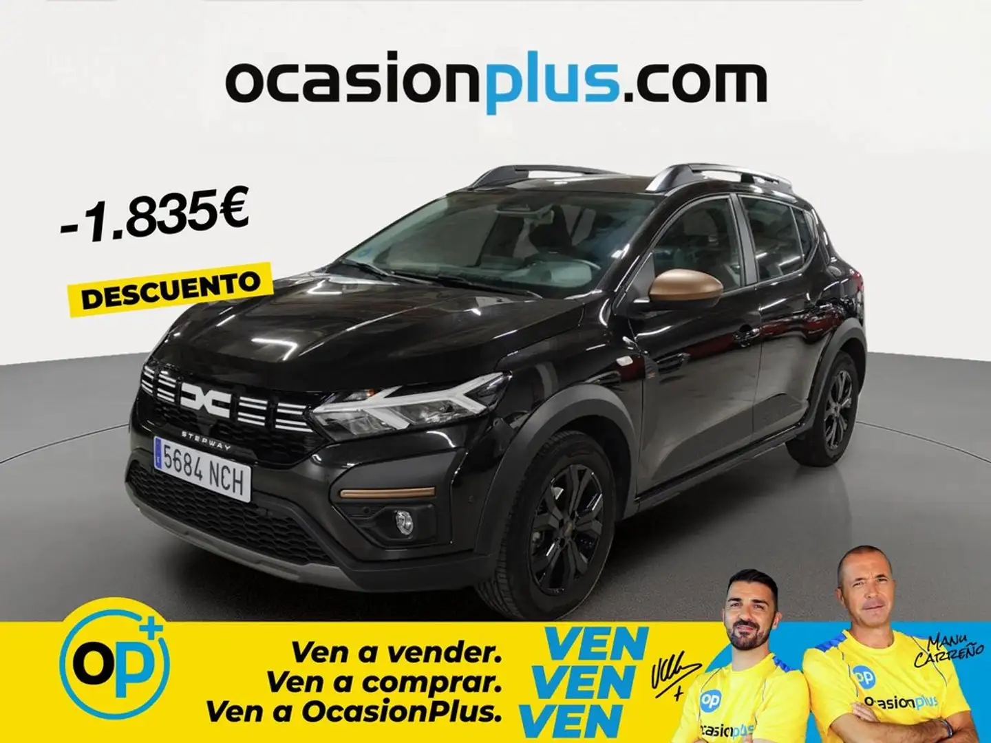 Dacia Sandero Stepway ECO-G Extreme Go 74kW Negro - 1