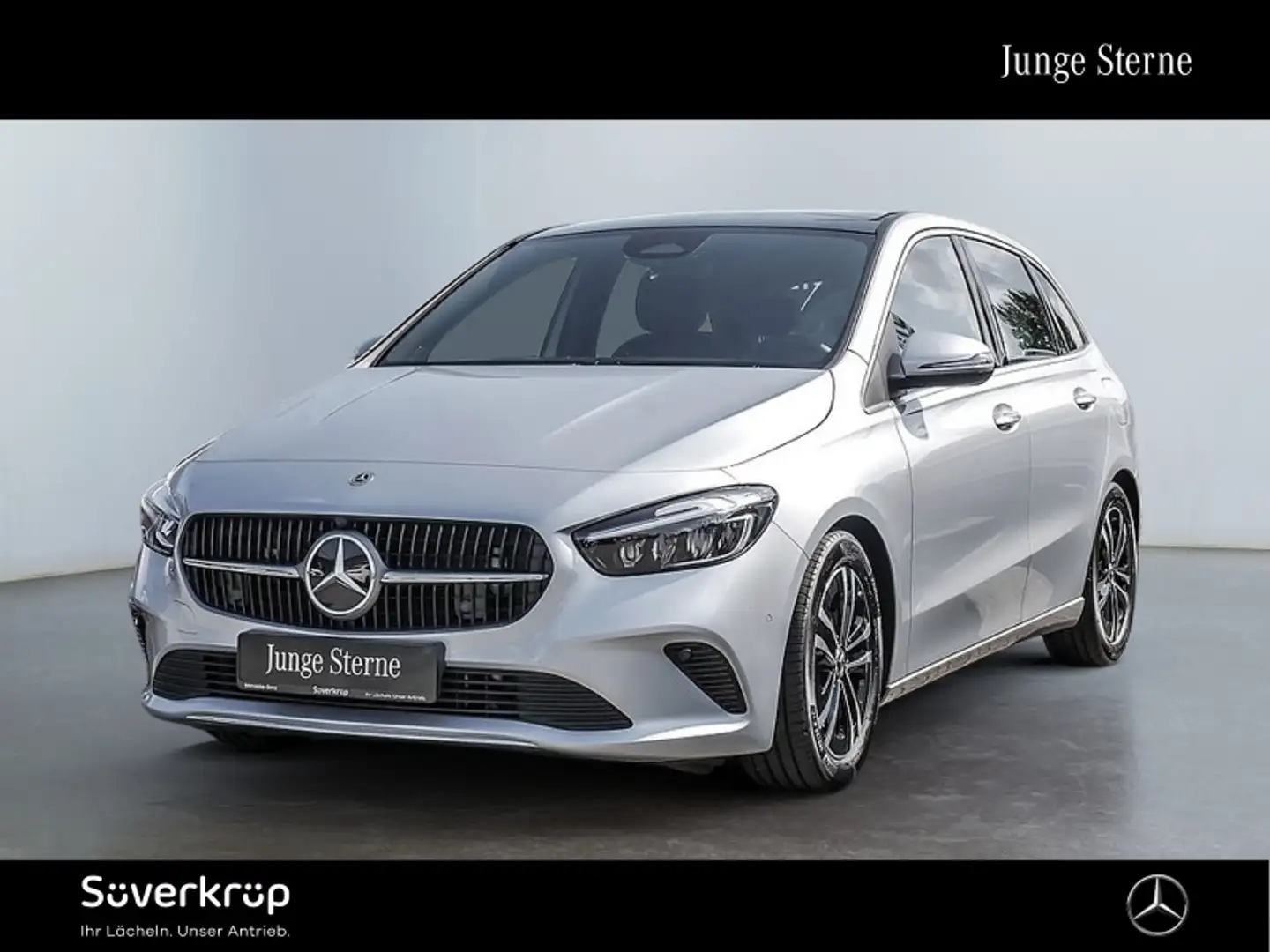 Mercedes-Benz B 200 PROGRESSIVE AHK DISTR KAMERA PANO SPUR PDC Silber - 1