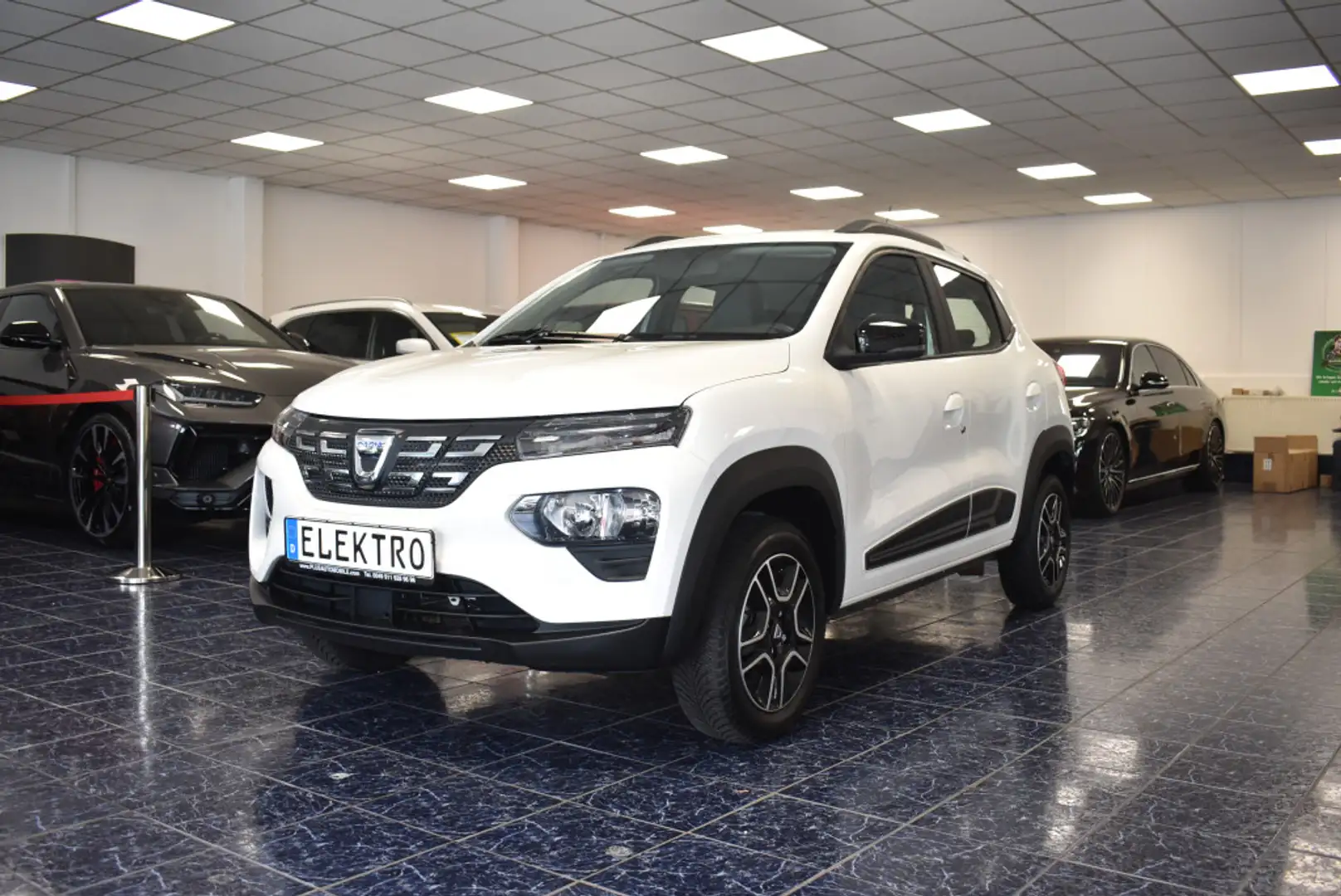 Dacia Spring Electric Comfort Teilleder 1-Hand Weiß - 2