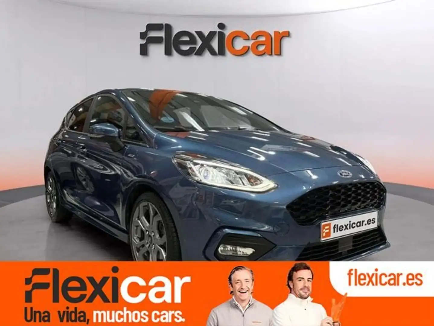 Ford Fiesta Vignale 1.0 EcoBoost S/S Aut. 125 Bleu - 1