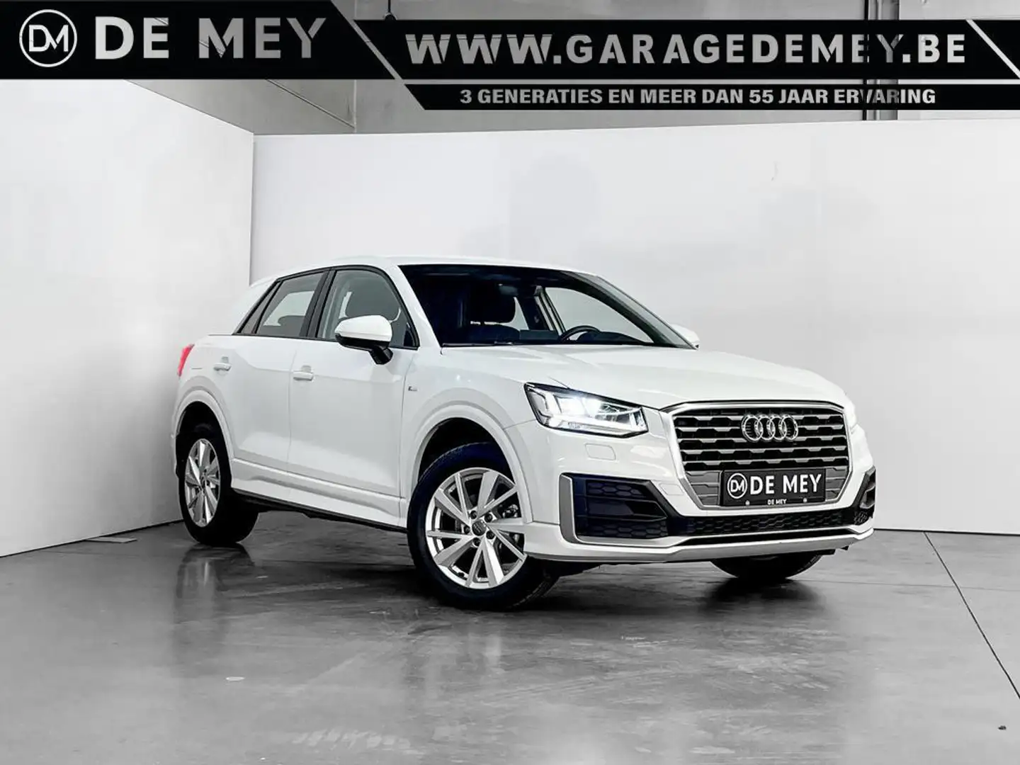 Audi Q2 30TFSI S-Tronic S-LINE GPS / C.C. / PDC / Airco / Zetelverw. Bianco - 1