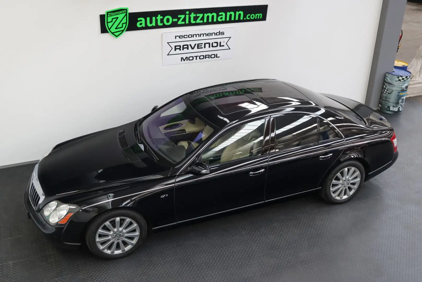 Maybach 57 s DT. AUSLIEFER/VOLL/KD GEPFL/DISTRONIC Schwarz - 2