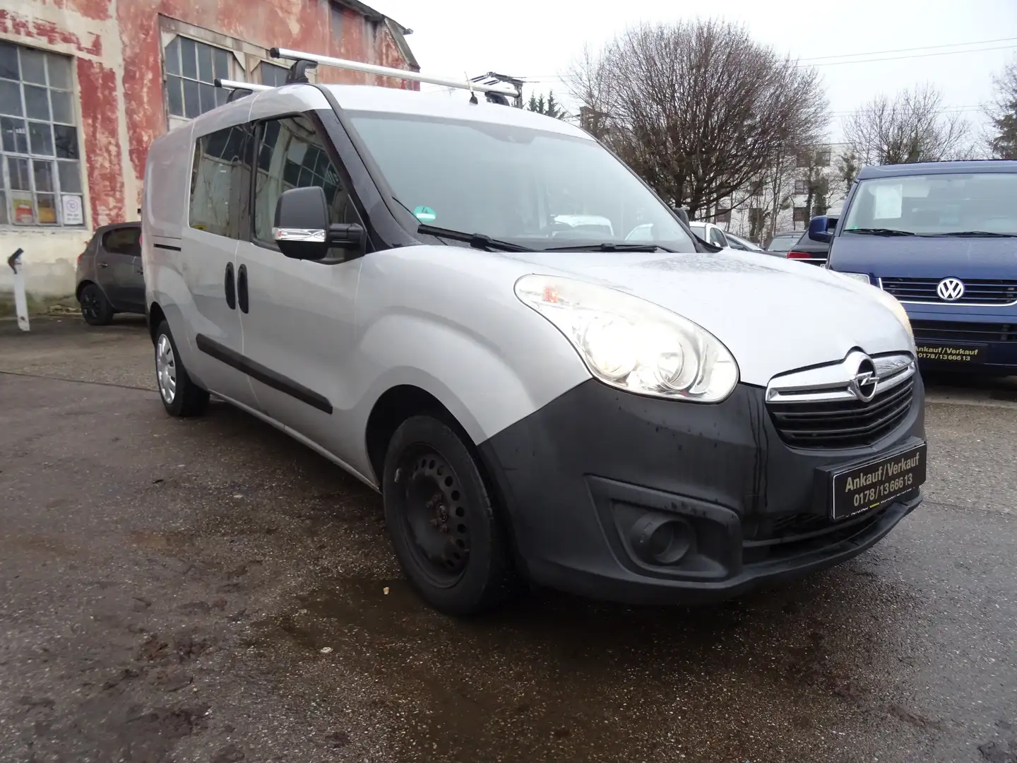 Opel Combo Combo D Kasten L1H1 3,5 t -2. Hand-Euro 6-Erdgas Silber - 1