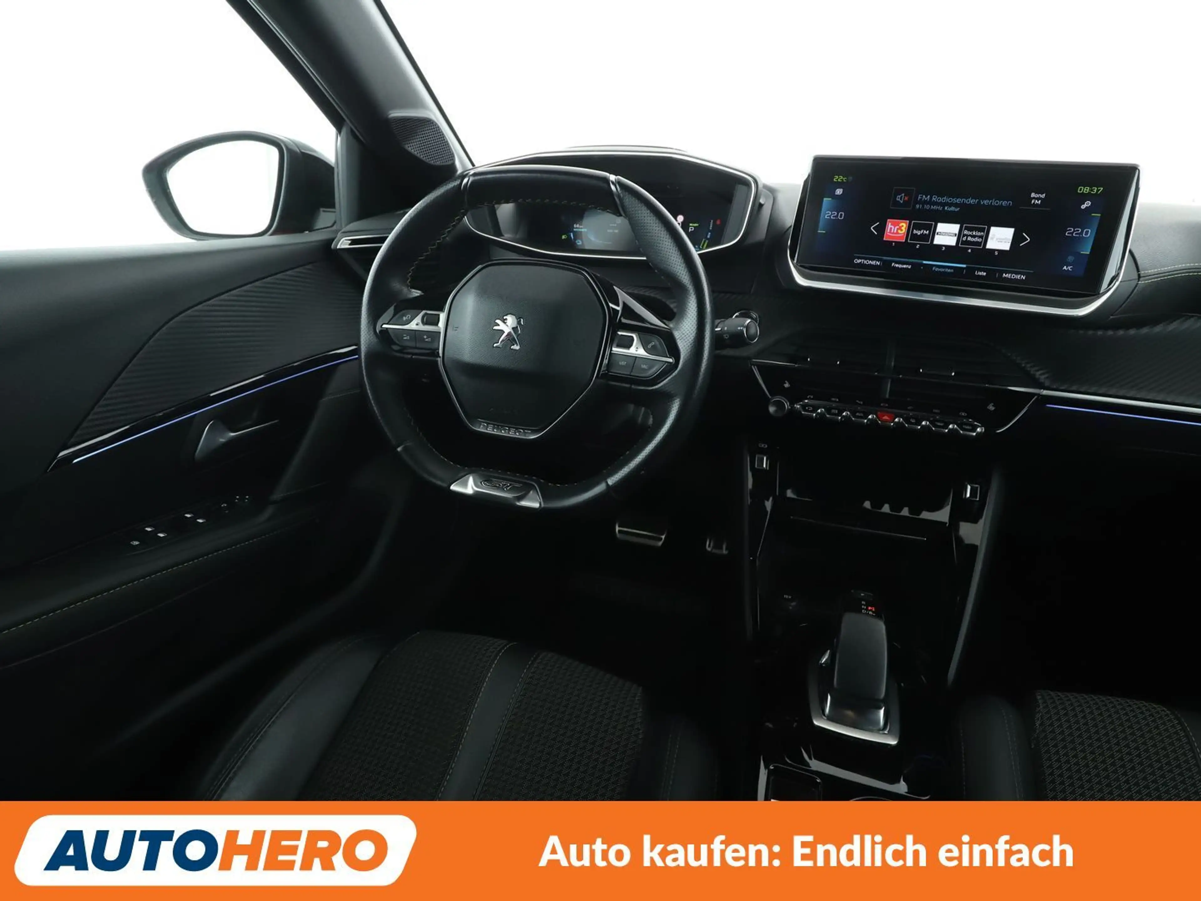 Peugeot e-208 electric drive 100 kW e Active Aut.*NAVI*LED*CAM* — photo 13