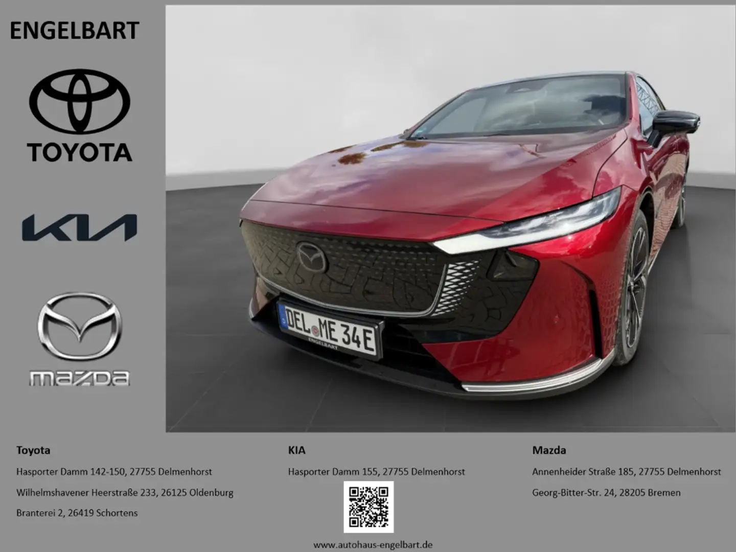 Mazda 6 EV 258ps 1AT RWD Takumi Plus HUD Navi Soundsystem Rot - 1