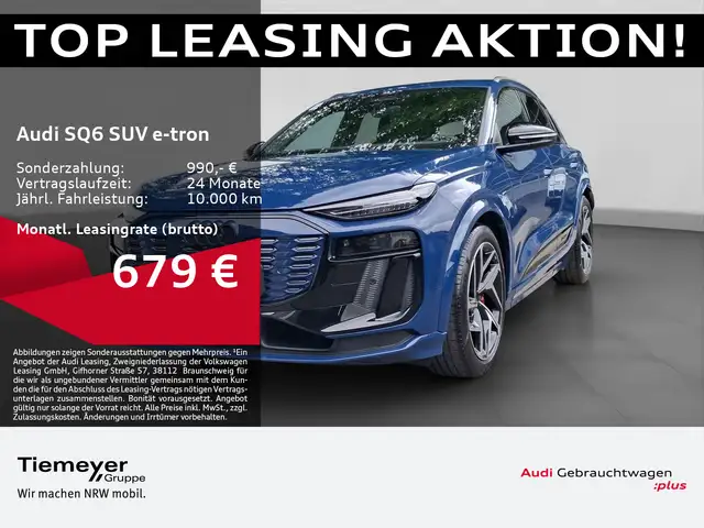 Audi SQ6 e-tron SQ6 e-tron Q EDT ONE PANO HuD BuO LUFT AKUSTIK L