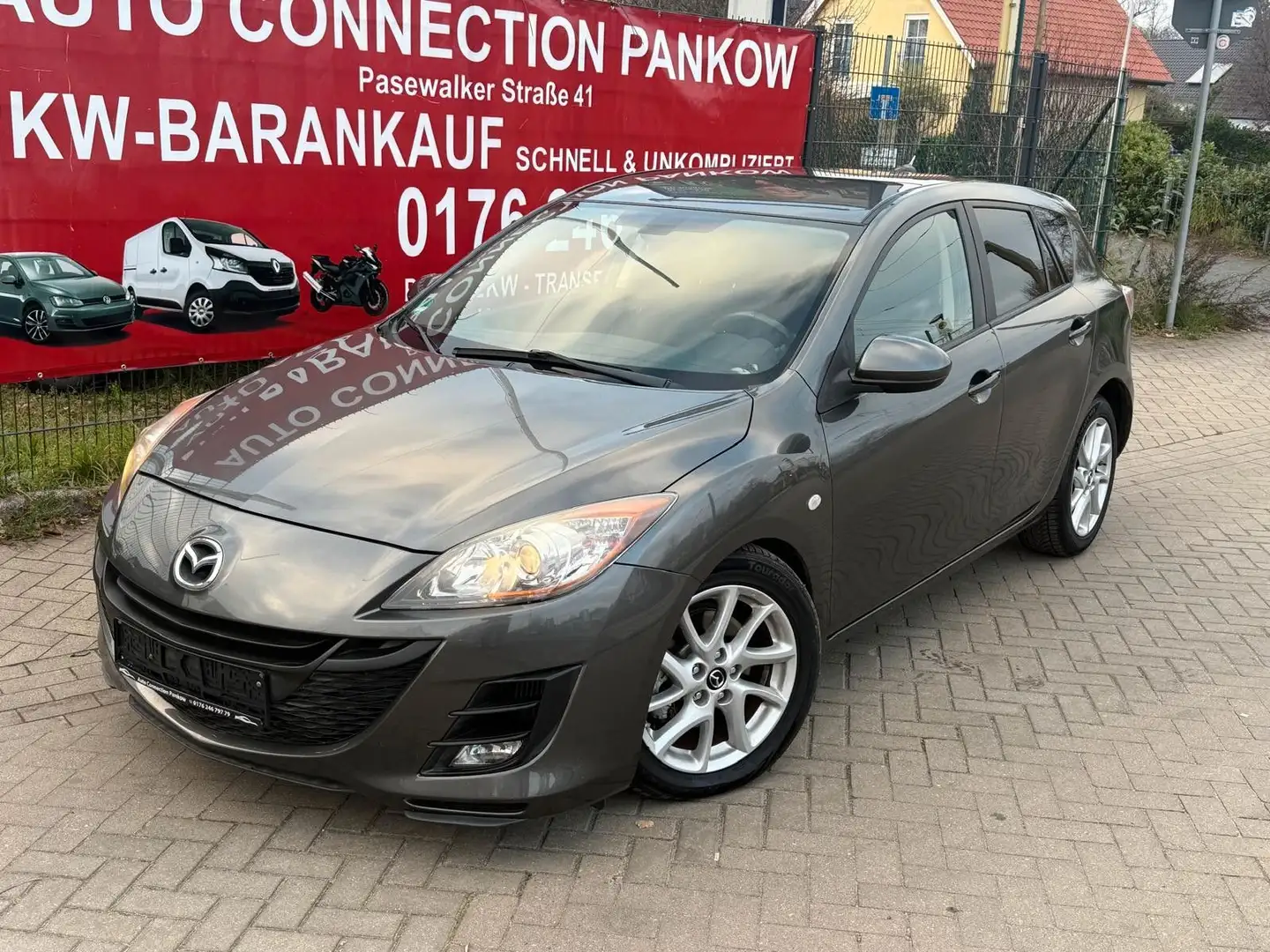 Mazda 3 limo*TÜV NEU*SERVICE NEU*ALLWETTERREIFEN NEU* Grau - 1