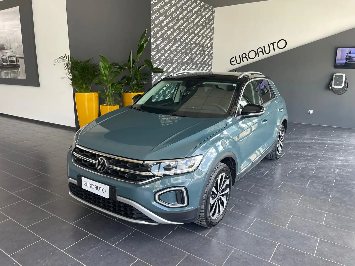 Volkswagen T-Roc T-Roc 2.0 tdi Style 115cv Bleu - 1