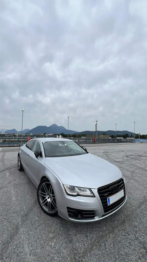 Audi A7 Sportback 3,0 TDI quattro DPF S-tronic Silber - 1