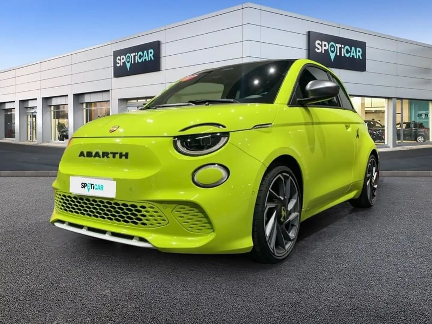 Abarth 500e žuta - 1