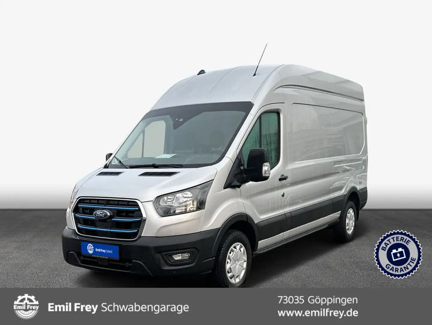 Ford e-Transit 350 L3H2 Lkw HA Trend Серебристый - 1
