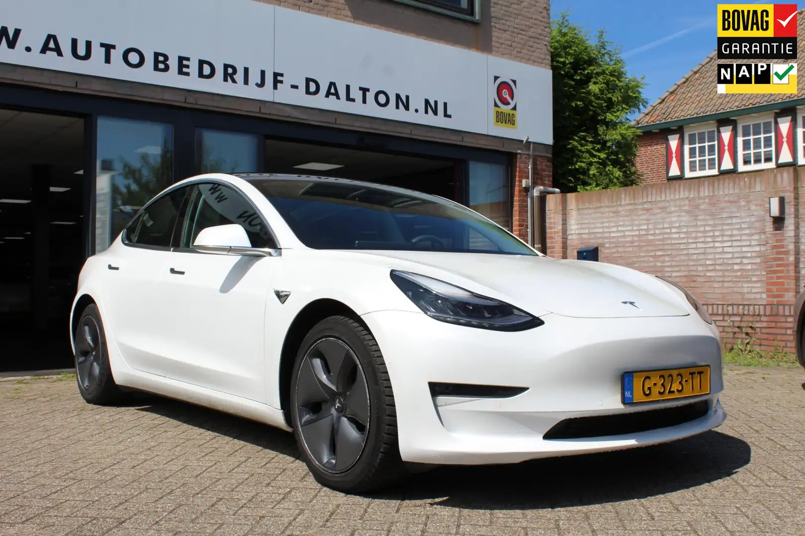 Tesla Model 3 Long Range AWD 75 kWh AUTOPILOT/ LEER / LAGE KM! / Blanco - 1