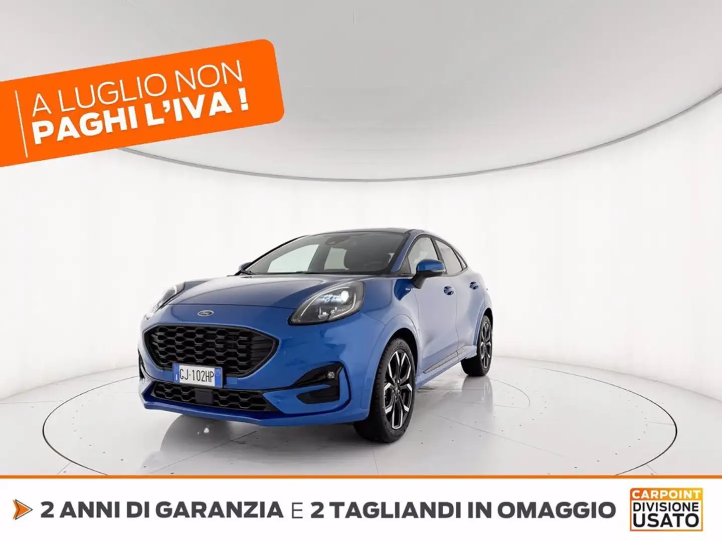 Ford Puma 1.0 ecoboost h st-line x s&s 125cv Blu/Azzurro - 1