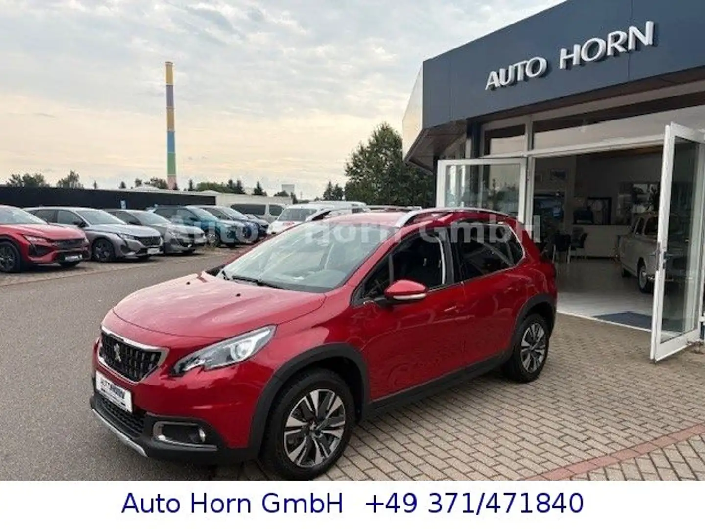 Peugeot 2008 Allure Purtech 110 EAT6 Rouge - 1