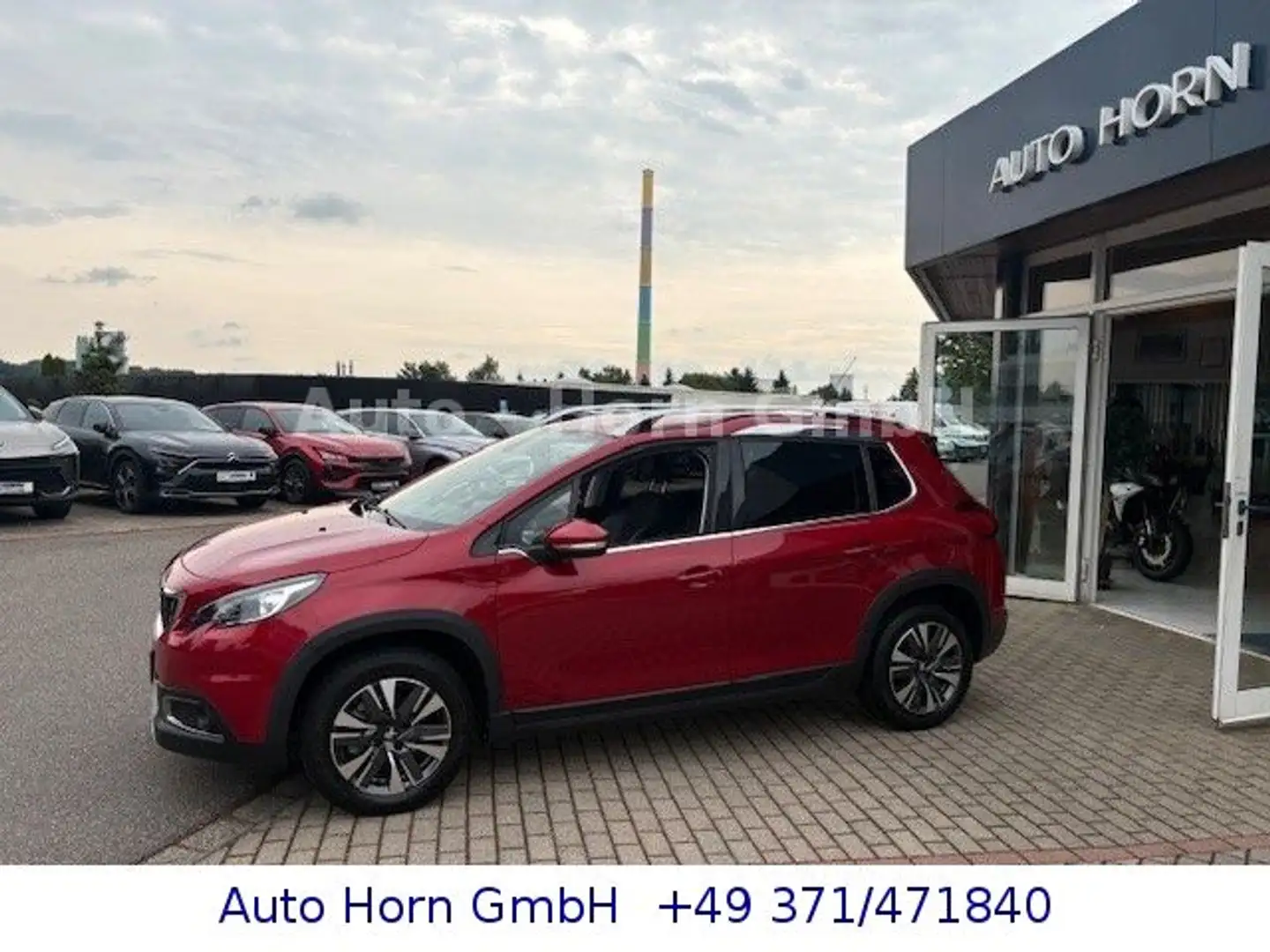 Peugeot 2008 Allure Purtech 110 EAT6 Rouge - 2