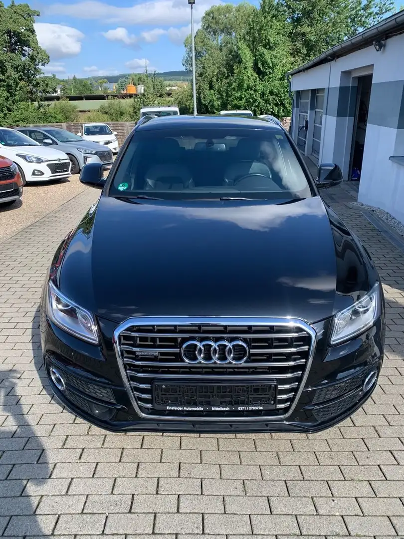 Audi Q5 2.0 TDI quattro Aut. S-line Xenon ACC Shzg Schwarz - 2