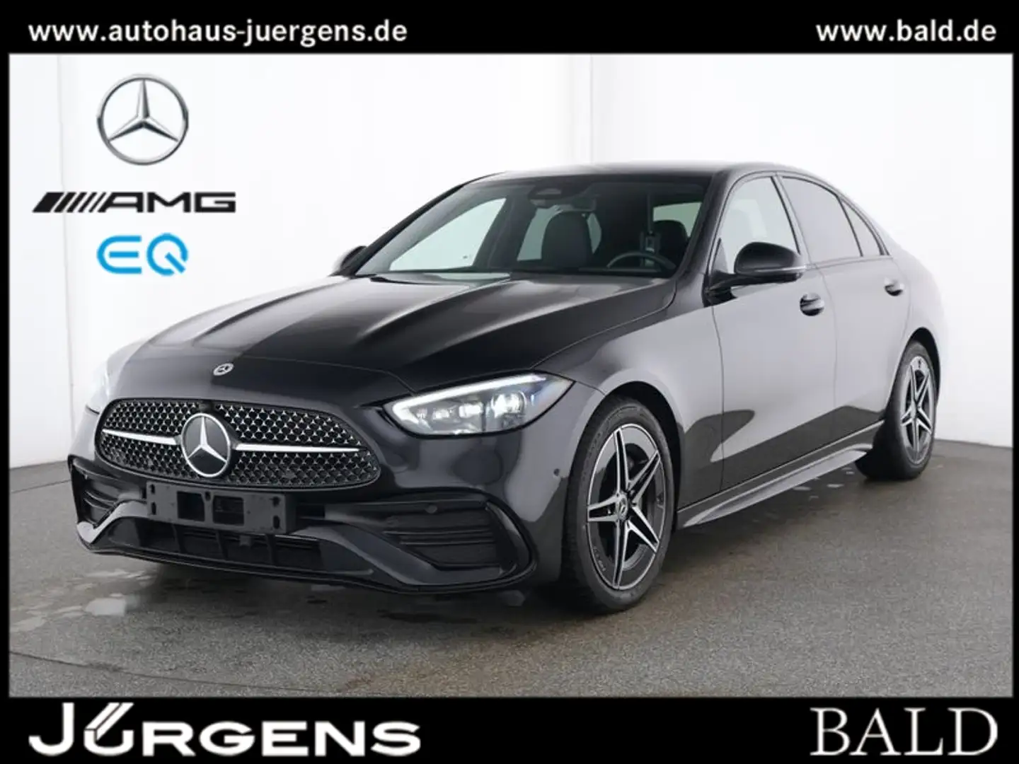 Mercedes-Benz C 180 AMG-Sport/DIGITAL/Burm/Night/Distr/Memo/18 Schwarz - 2