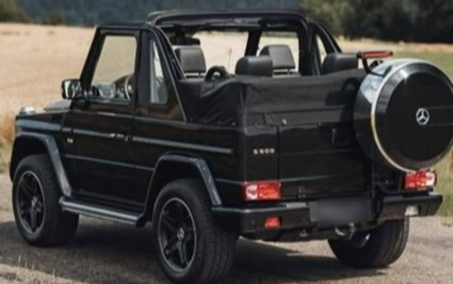 Mercedes-Benz G 500 Cabrio Aut. Black - 1