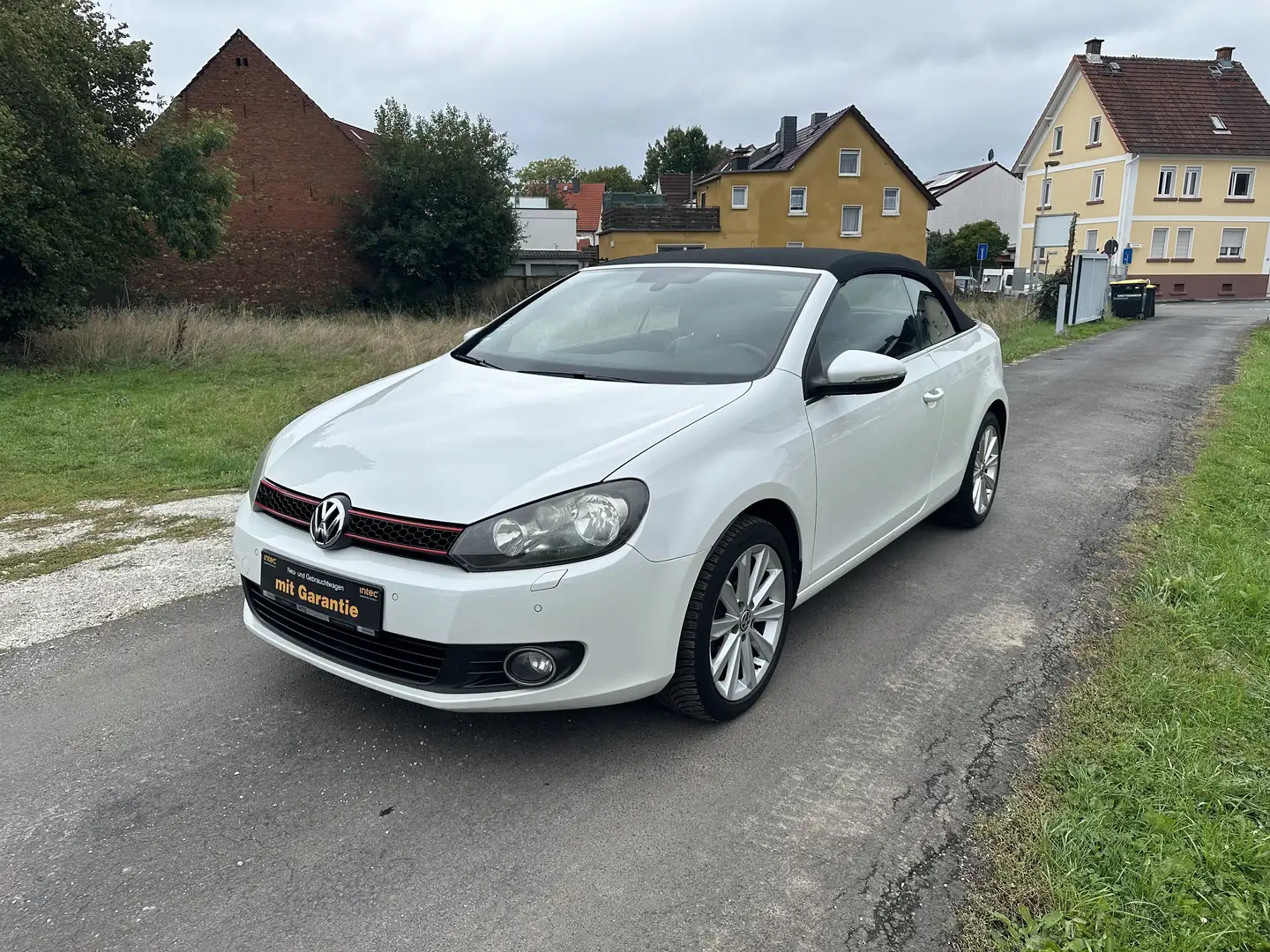 Volkswagen Golf Cabriolet *Exclusive*Navi*SHZ*Leder*LED*Tempomat*GARANTIE* Weiß - 1