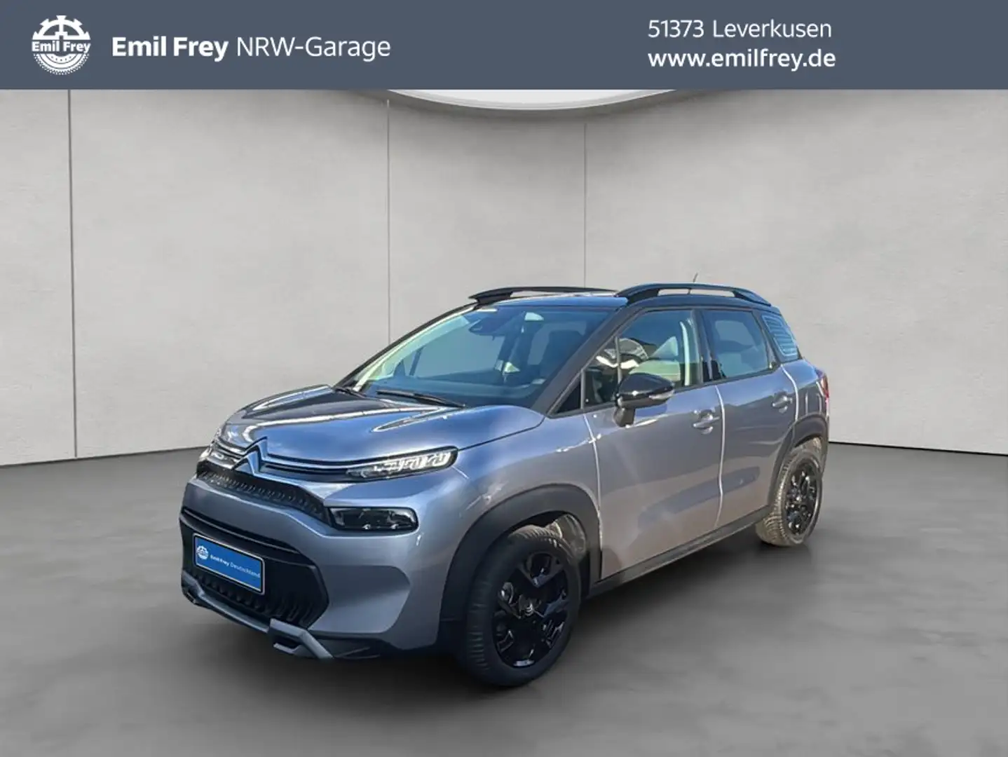 Citroen C3 Aircross 130 EAT6 OPF SHINE PACK PANO+LED Gris - 1