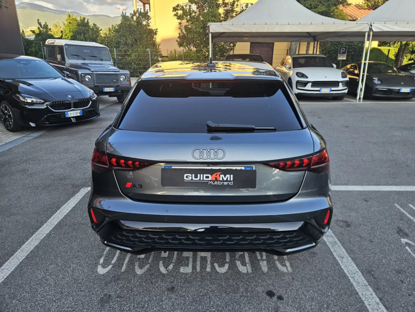 Audi A3 A3 Sportback 2.0 tdi S line edition 150cv s-tronic Gris - 2