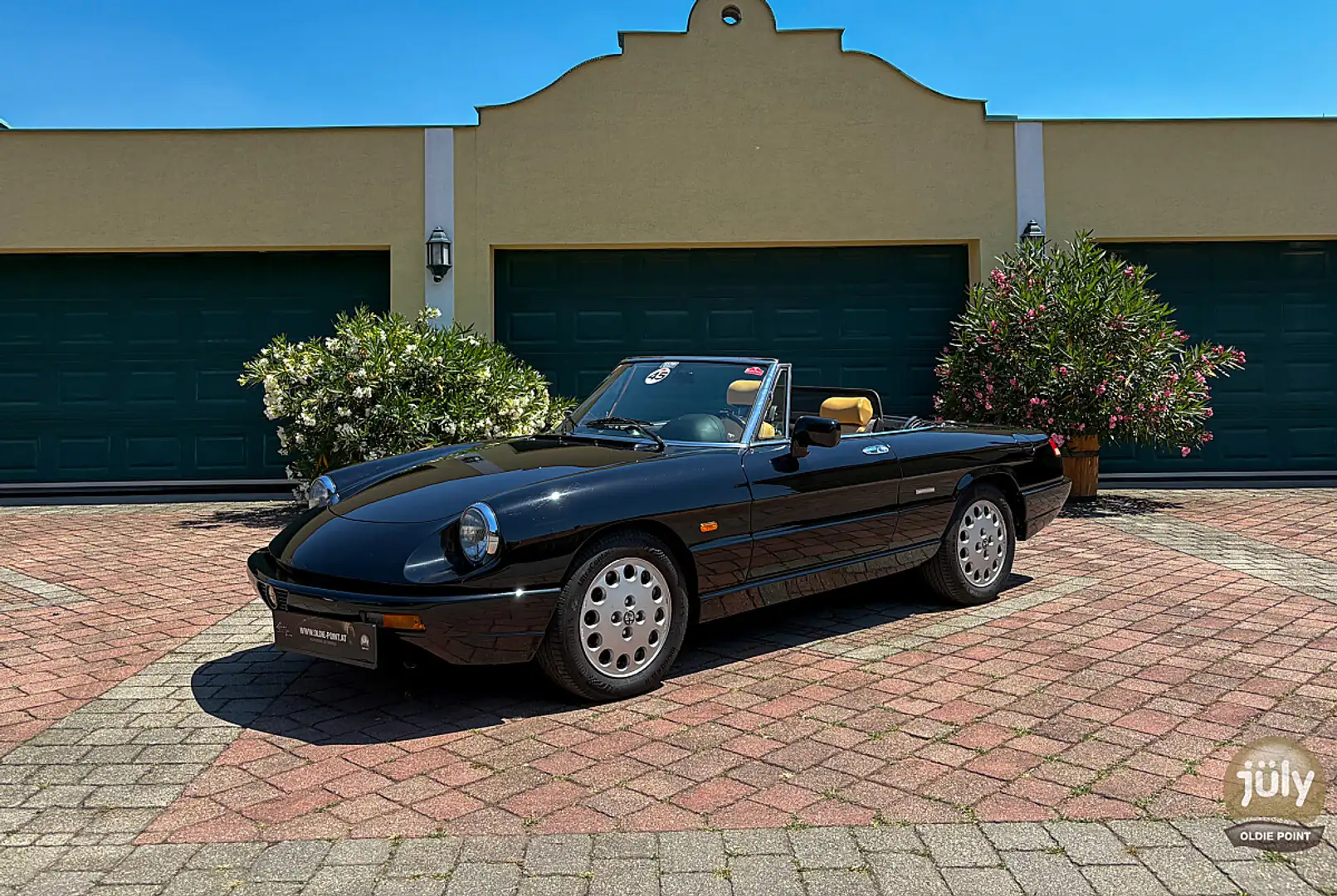 Alfa Romeo Spider 2.0 | 1990 | Schwarz | Damenbesitz | Neues Verd... Schwarz - 1