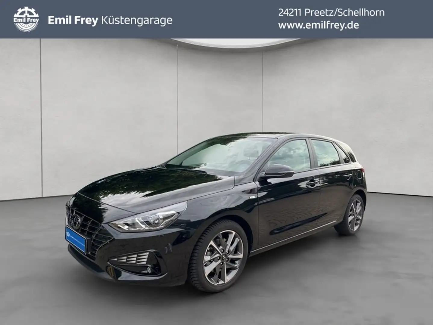 Hyundai i30 1.0 T-GDI 48V-Hybrid Trend GRA SHZ Kamera Zwart - 1
