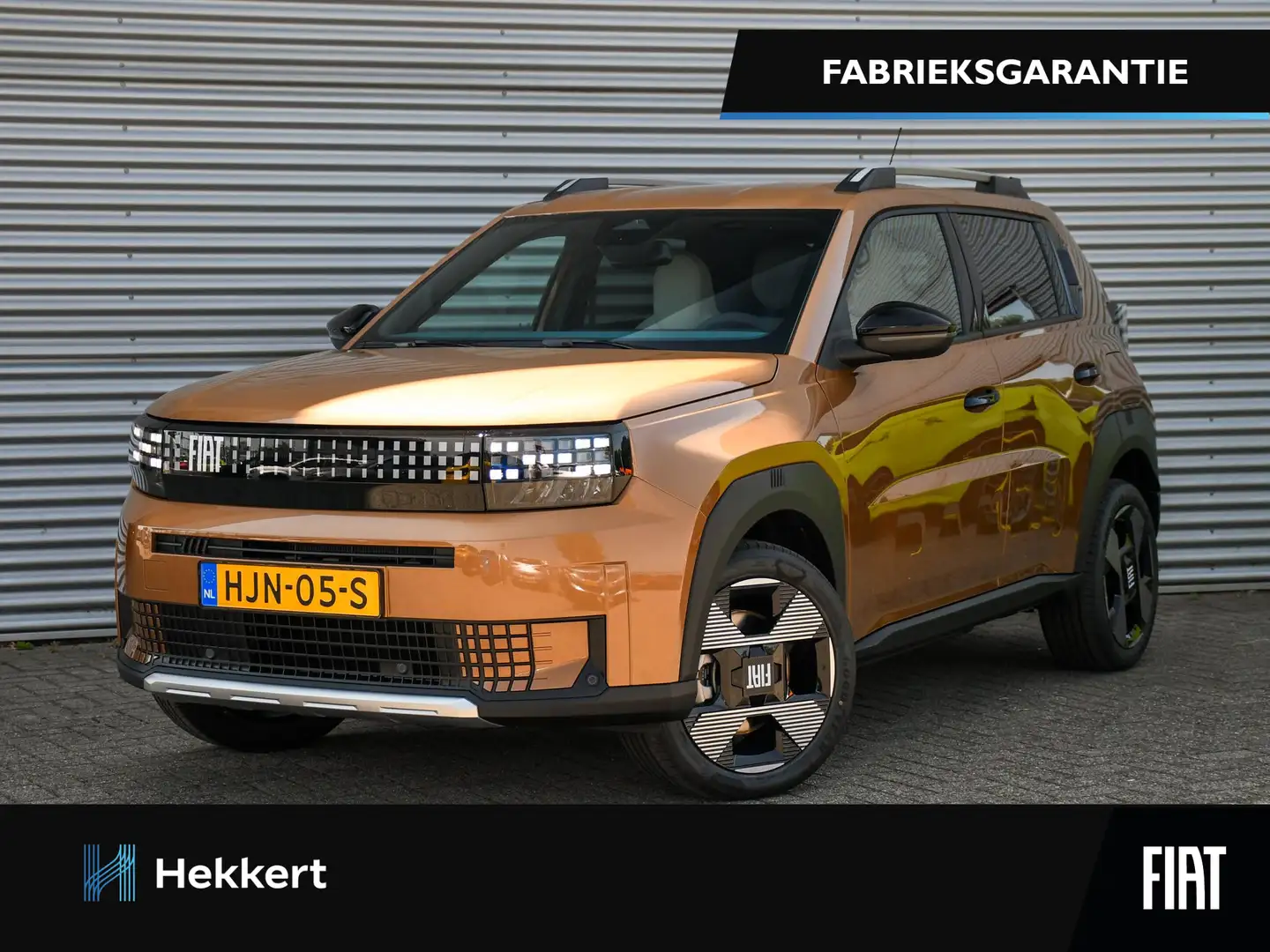 Fiat Grande Panda 11kw La Prima 44 kWh 113pk Automaat 17''LM | WINTE Brun - 1