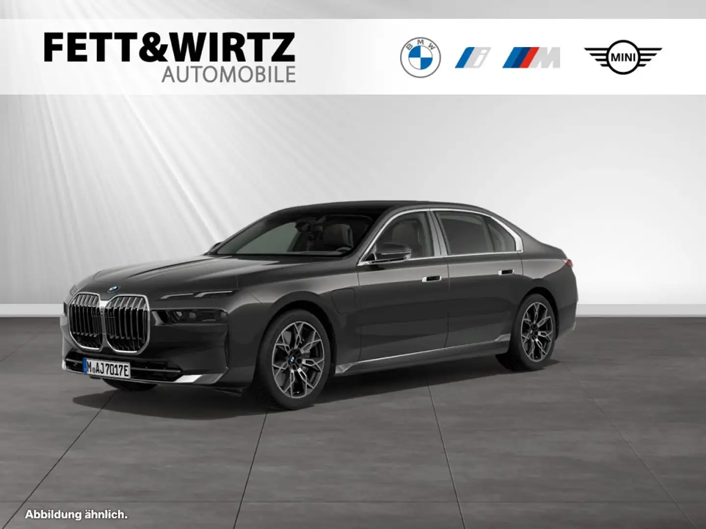 BMW 750 e xDrive TV-Fond-Entertainment|SkyLounge|Autobahna Grau - 1