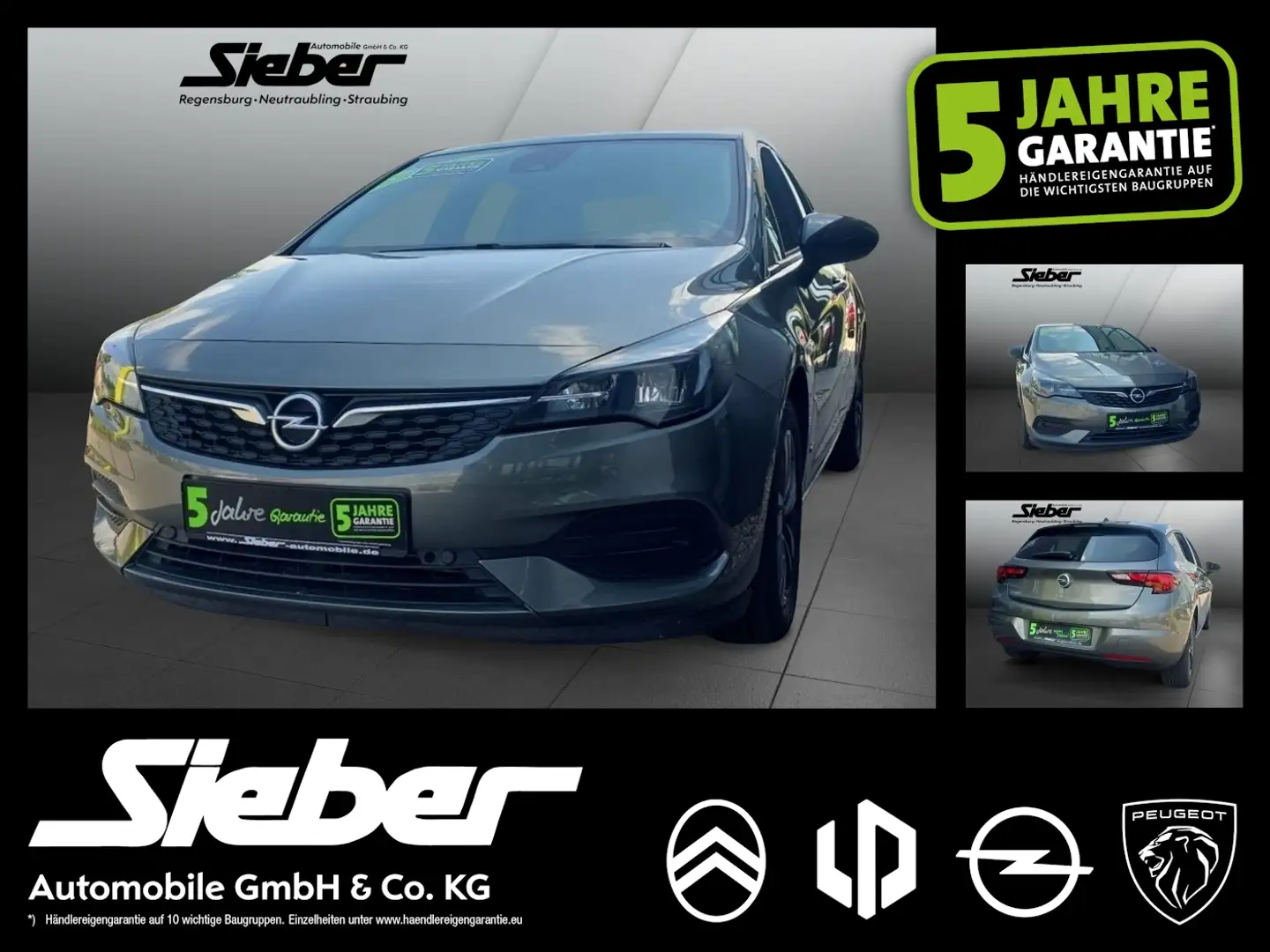 Opel Astra K 1.2 Turbo Design&Tech *Rückfahrkamera* Grau - 1