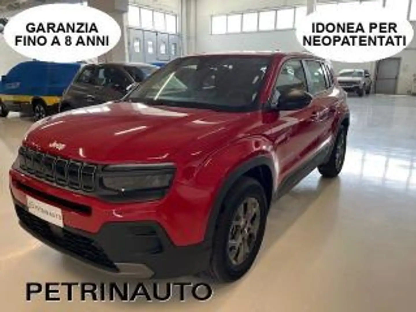Jeep Avenger 1.2 turbo Longitude fwd 100cv Km.Zero Nazionale Blauw - 1