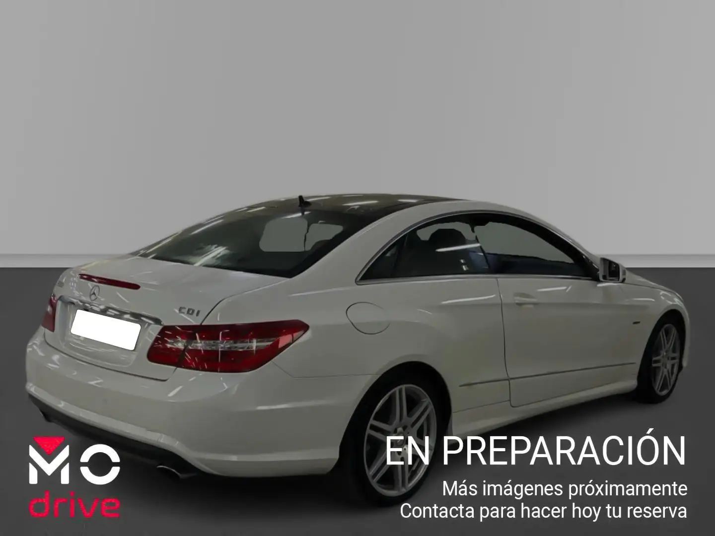 Mercedes-Benz E 350 Coupé CDI Blue Efficiency Avantg. Blanco - 2