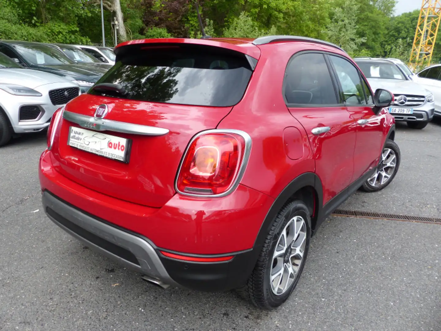 Fiat 500X 1.4 MULTIAIR 16V 140CH CROSS+ DCT Rouge - 2