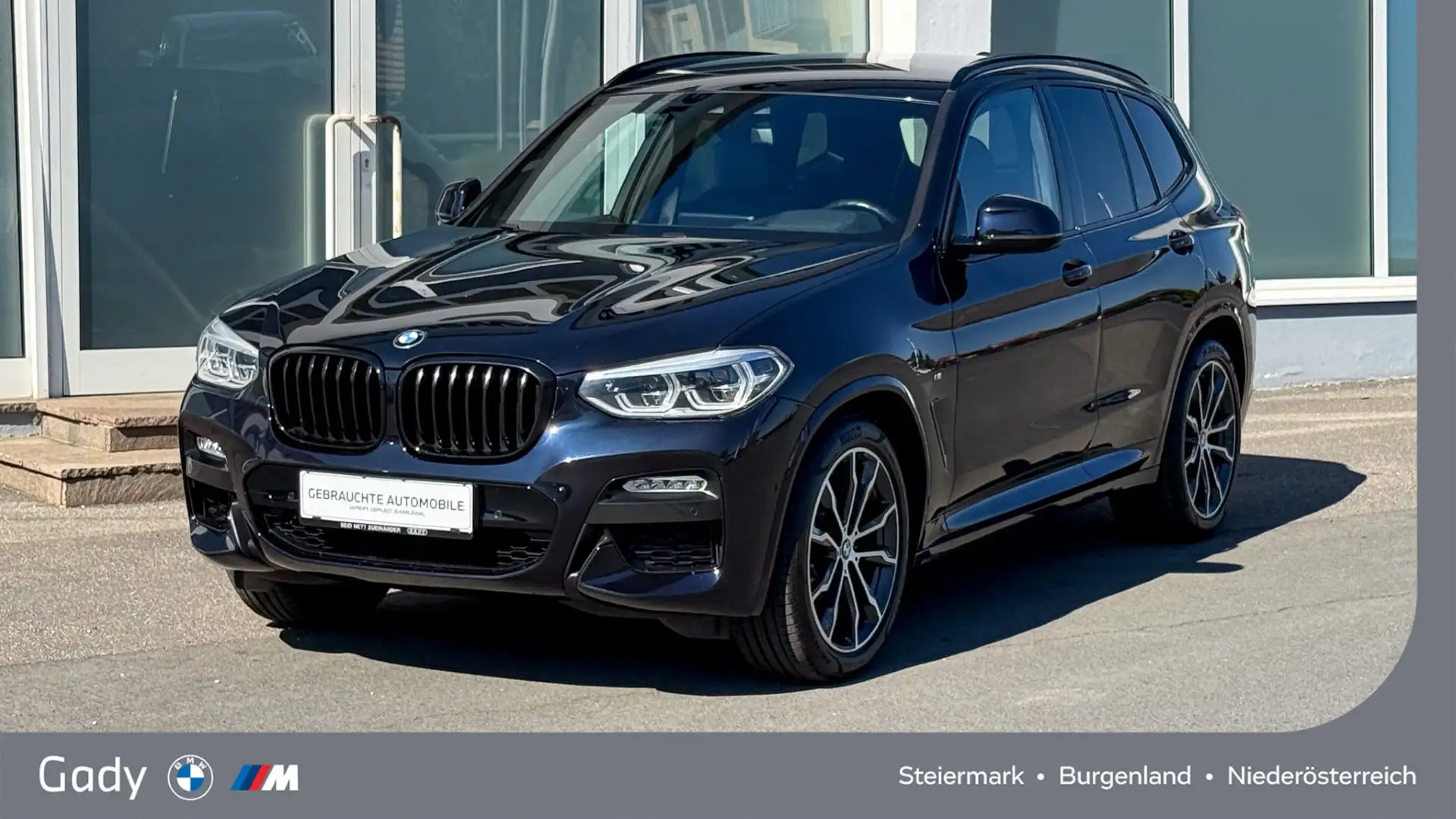 BMW X3 xDrive20d M-Sportpaket Schwarz - 1
