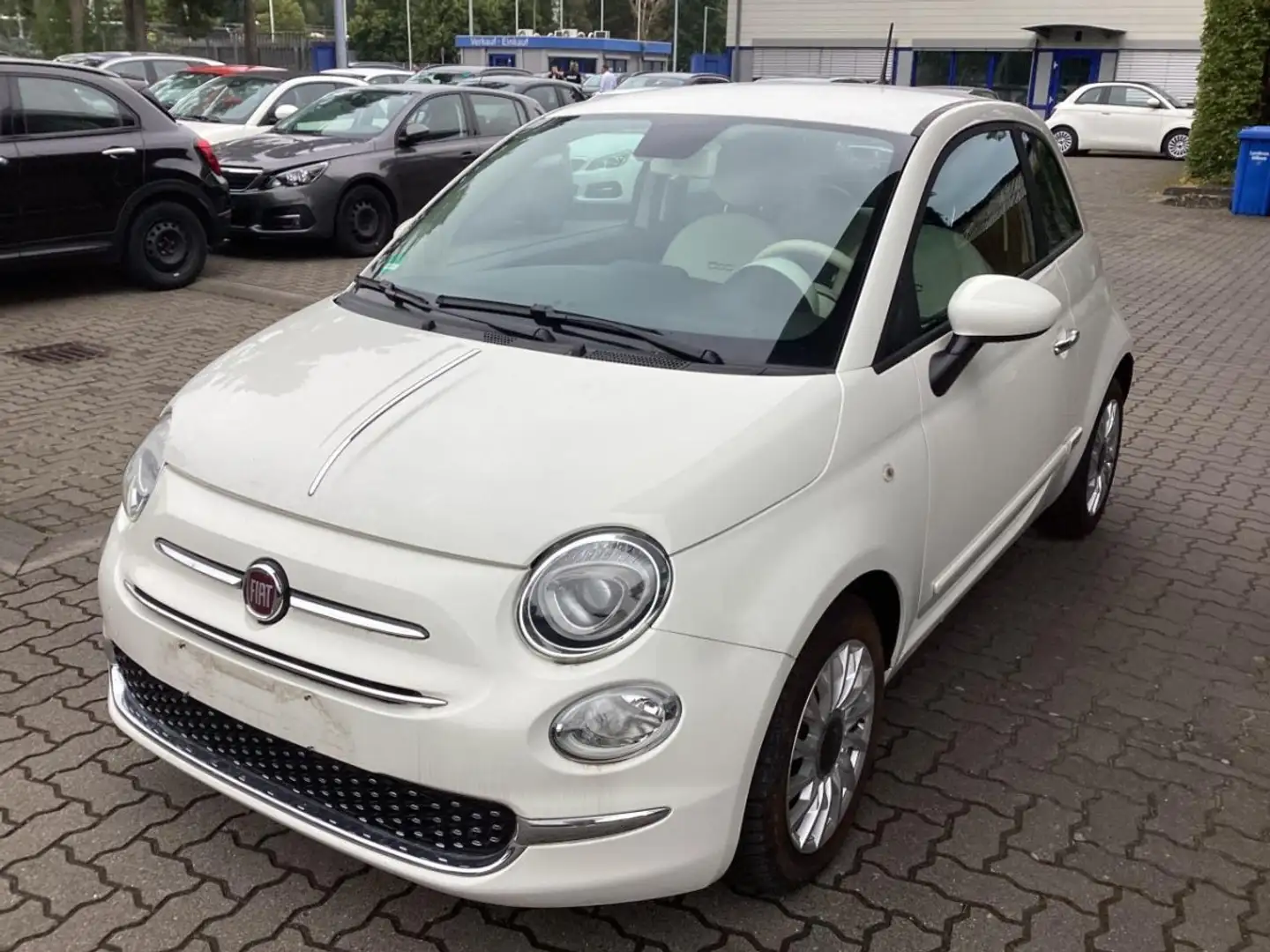 Fiat 500 Lounge Weiß - 2