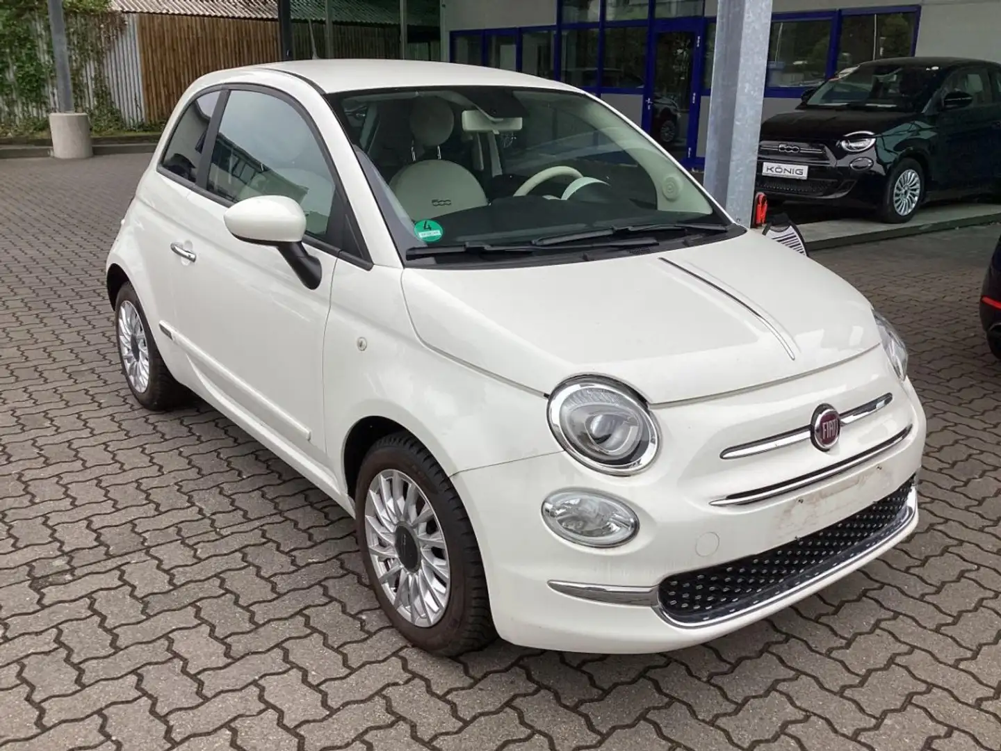 Fiat 500 Lounge Weiß - 1