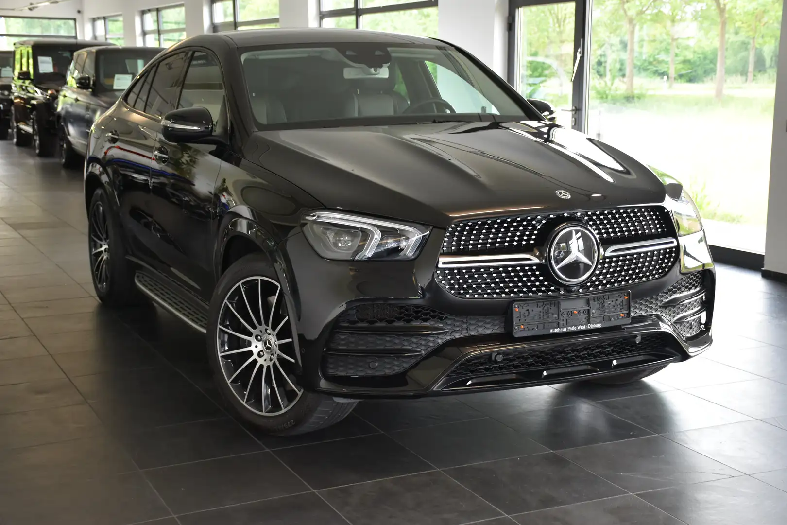 Mercedes-Benz GLE 400 d Coupe 4M 9G AMG Line EXCLUSIVE"PANO"360CAM"AHK" Negro - 2