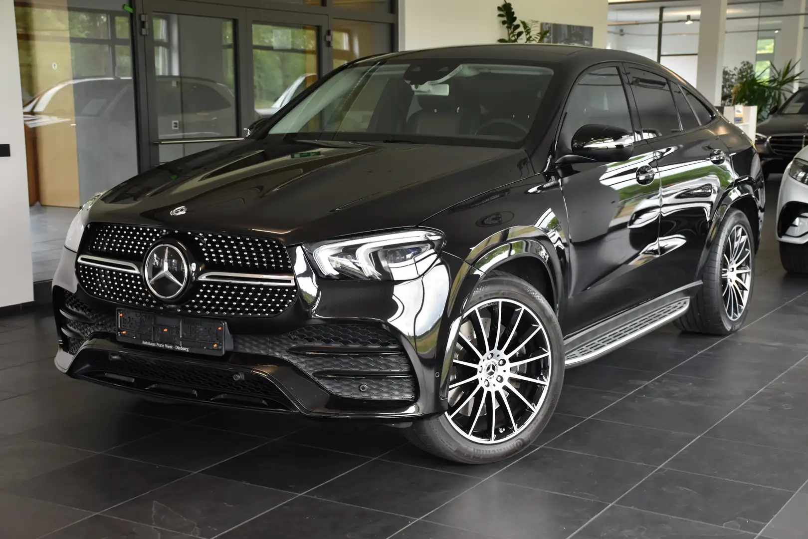 Mercedes-Benz GLE 400 d Coupe 4M 9G AMG Line EXCLUSIVE"PANO"360CAM"AHK" Negro - 1