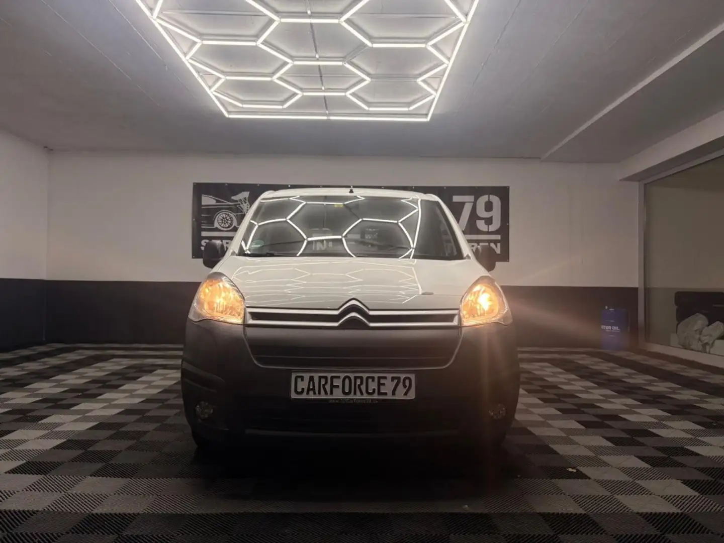 Citroen Berlingo Kasten AHK Kurvenlicht Klimaautomatik Klima Weiß - 2