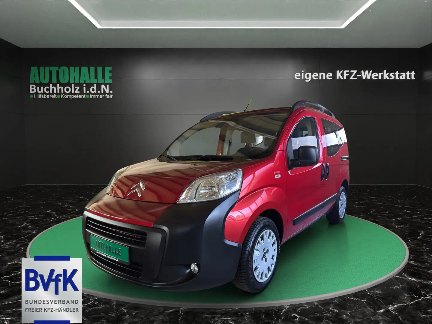 Citroen Nemo Multispace 1.4 Attraction~2 x Schiebetür~KLIMA~All Rot - 1