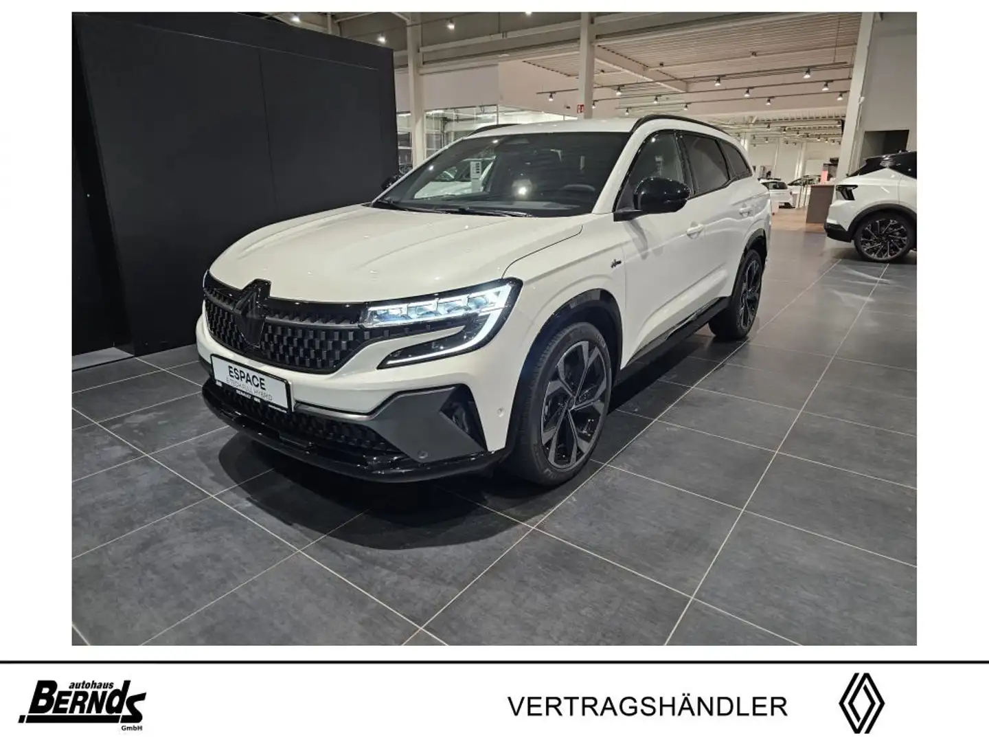 Renault Espace Full Hybrid 200 Esprit Alpine NAVI + SHZ 5-Sitzer Weiß - 1