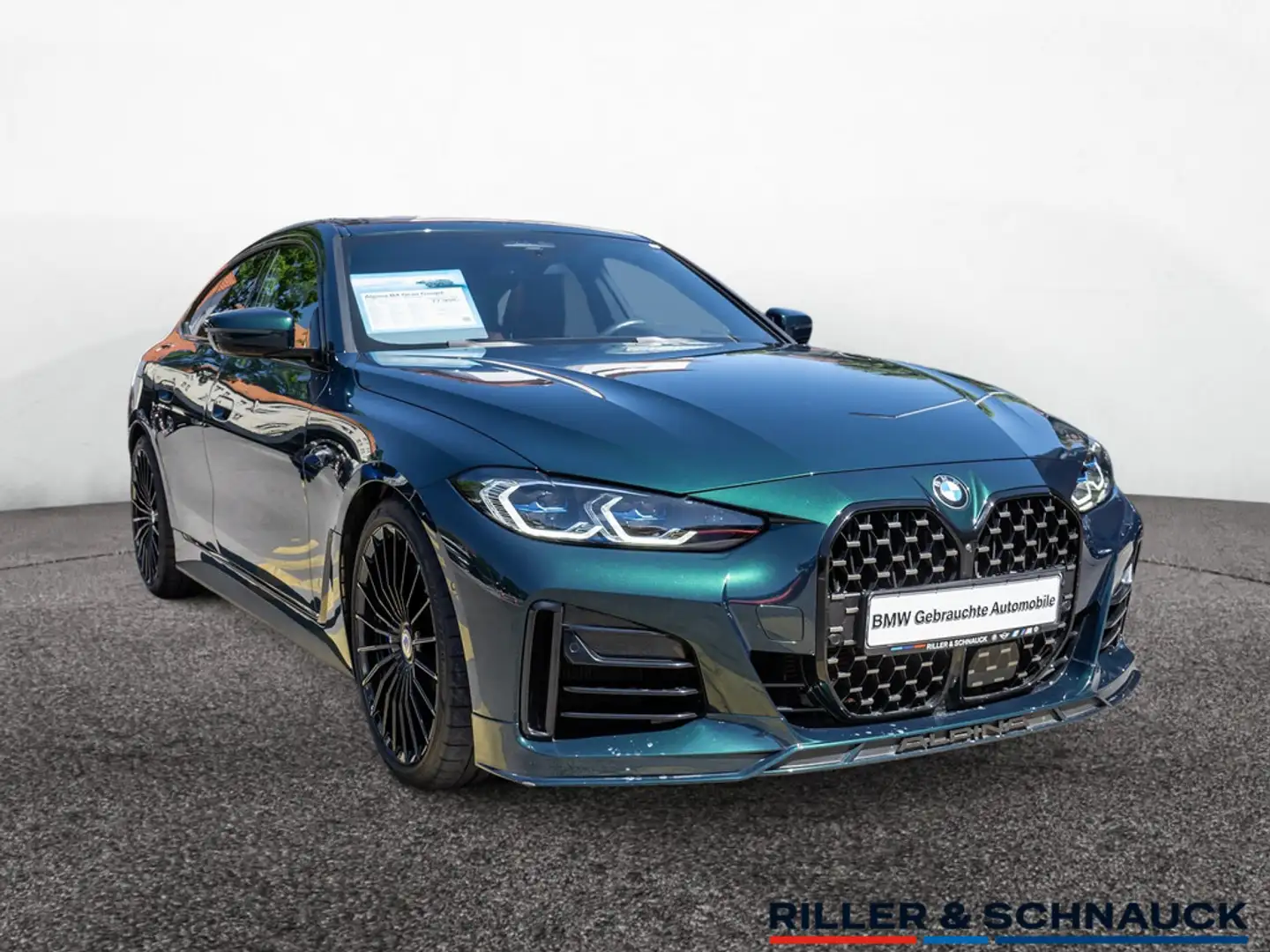 Alpina B4 Gran Coupé STANDHZ+H/K+eGSD+LASER+360°+NAV Grün - 2