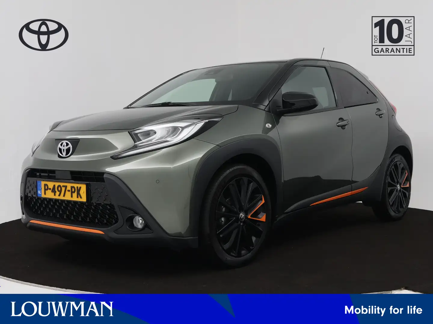 Toyota Aygo X 1.0 VVT-i S-CVT Groen - 1