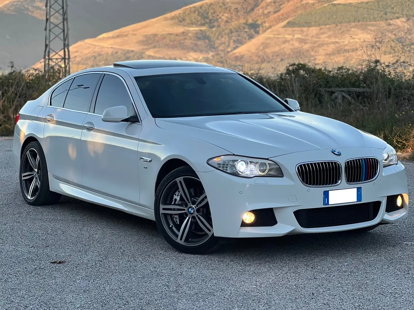 BMW 520 Msport Bianco - 1