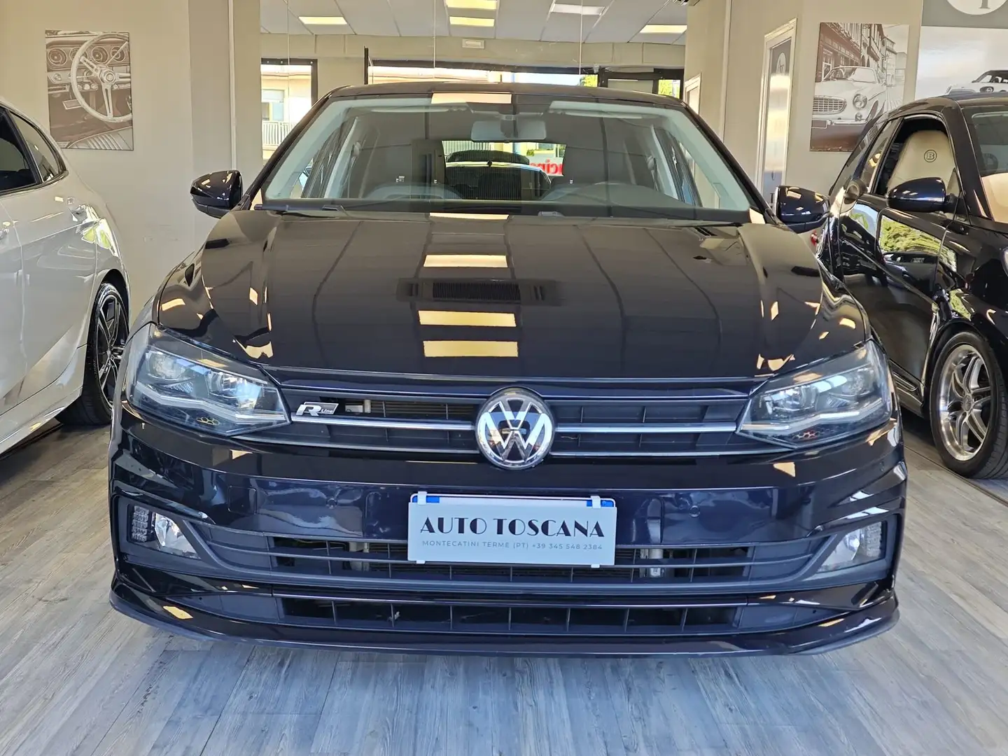 Volkswagen Polo Polo VI 2017 5p 1.0 tsi Highline 95cv R-LINE Bleu - 1