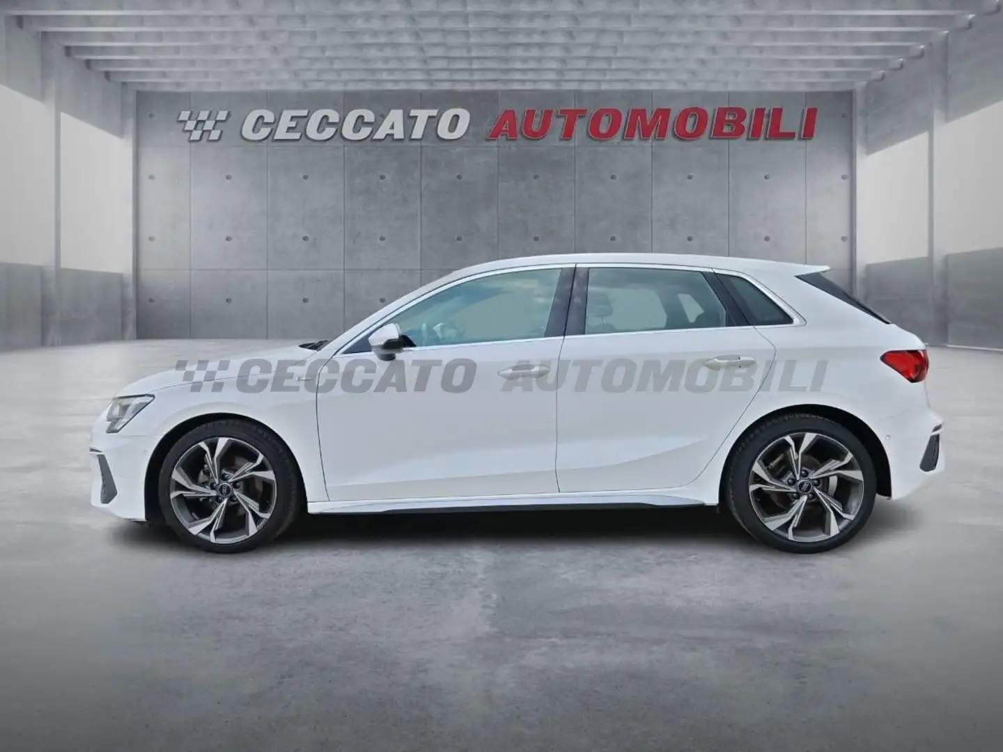 Audi A3 A3 Sportback 30 2.0 tdi S line edition s-tronic Weiß - 2