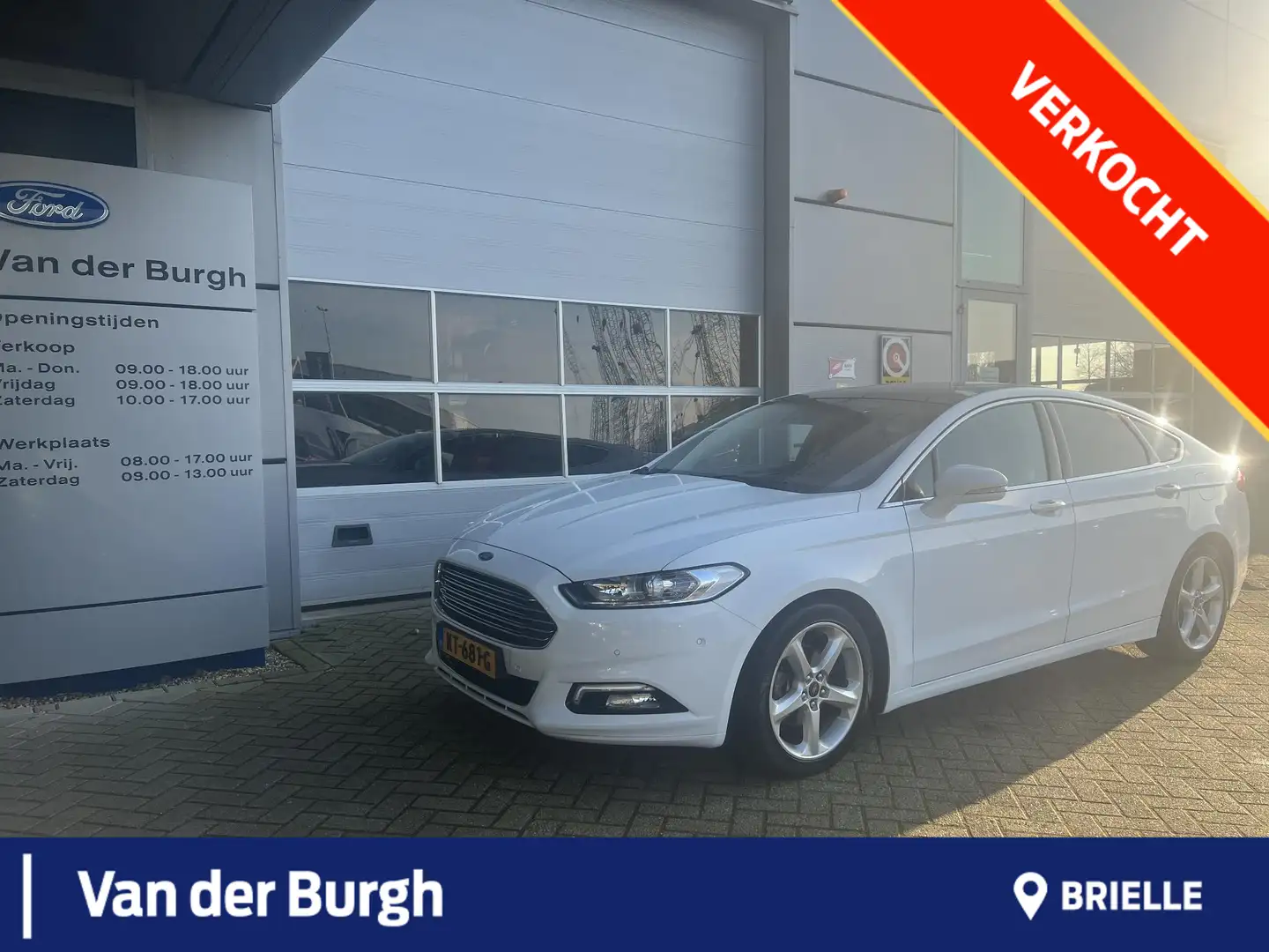 Ford Mondeo 5-deurs Titanium 1.5 ECOboost 160pk AUTOMAAT Blanc - 1