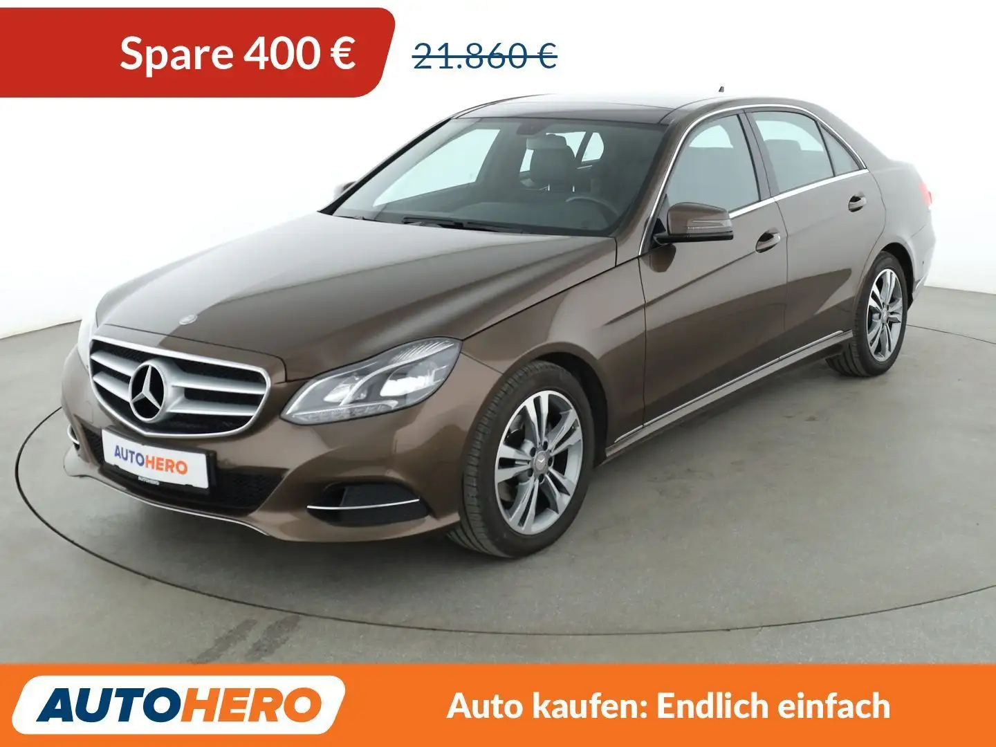 Mercedes-Benz E 200 200 CDI BlueTEC Avantgarde Aut.*NAVI*PDC* Braun - 1
